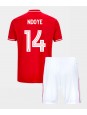 Billige Nottingham Forest Dan Ndoye #14 Hjemmedraktsett Barn 2025-26 Kortermet (+ Korte bukser)